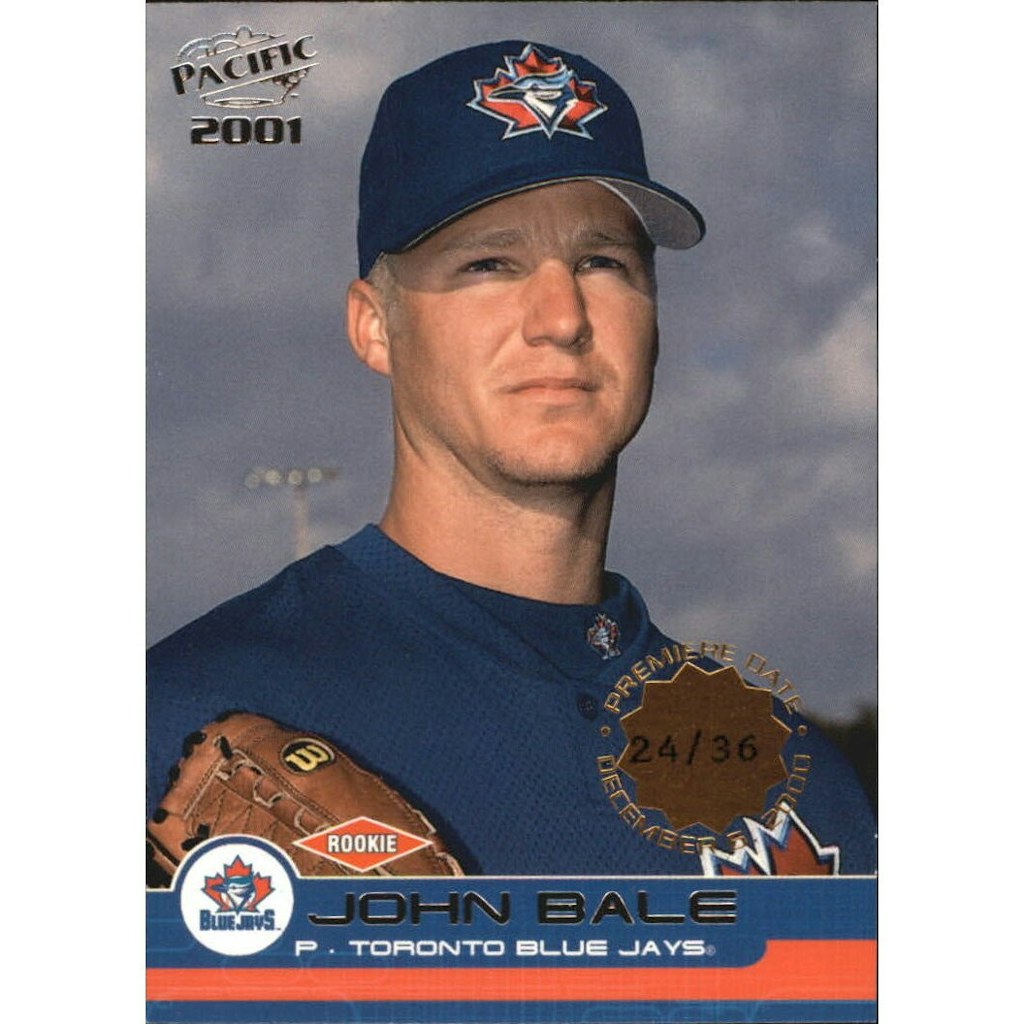 2001 Pacific Premiere Date John Bale Trading Card #496: $12 2001 Pacific Premiere Date John Bale Trading Card #496: $12
