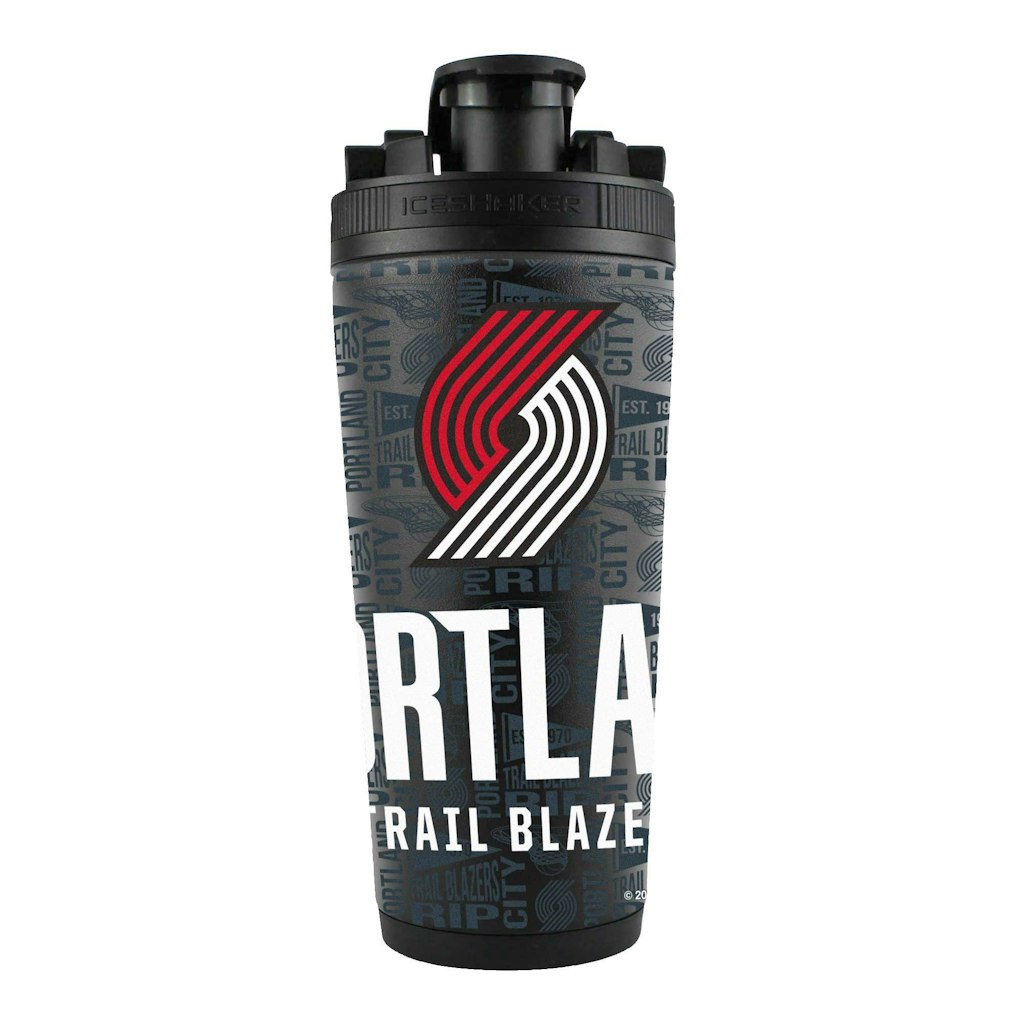 Portland Trail Blazers 26oz. Stainless Steel Shaker Bottle: $44.99