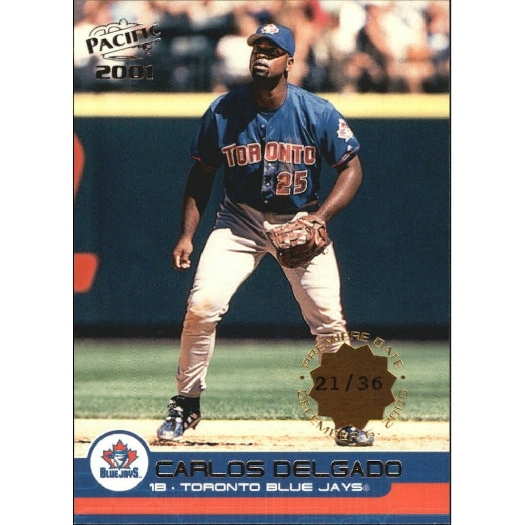 2001 Pacific Premiere Date #441 Carlos Delgado: $16