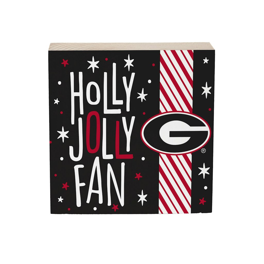 Georgia Bulldogs 6-Inch Holiday Wood Shelf Sign: $32.99 Georgia Bulldogs 6-Inch Holiday Wood Shelf Sign: $32.99