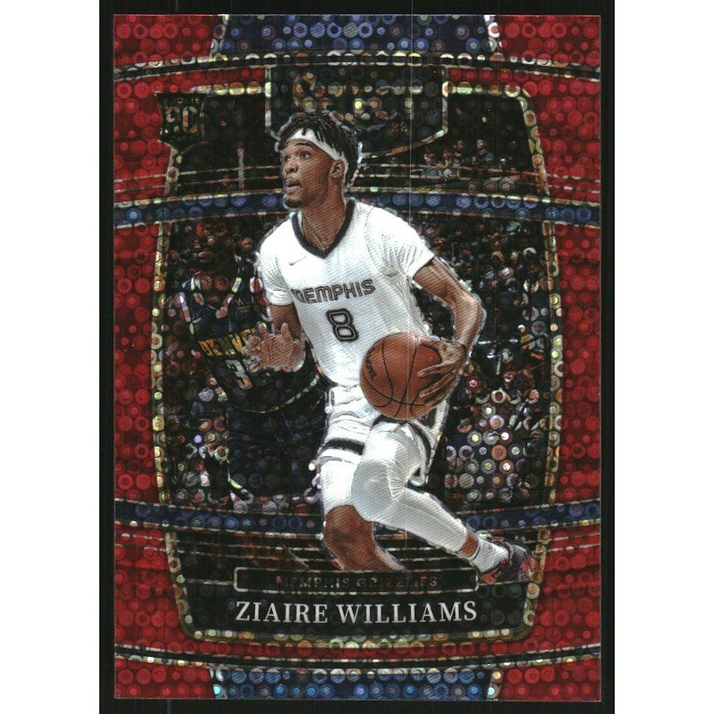 Ziaire Williams 2021-22 Select Prizm Red Disco Rookie Card: $22.50