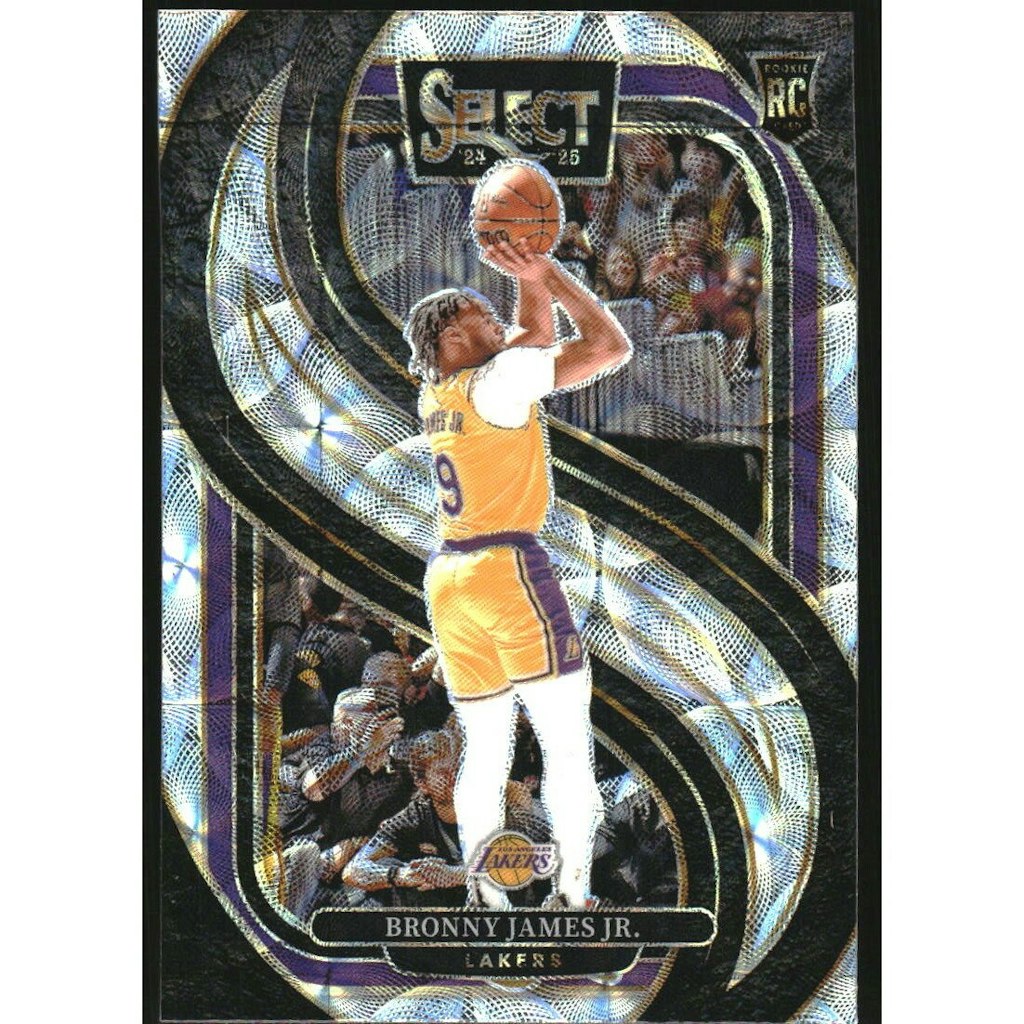 2024-25 Select Scope Prizm Bronny James Jr. Card #179: $90