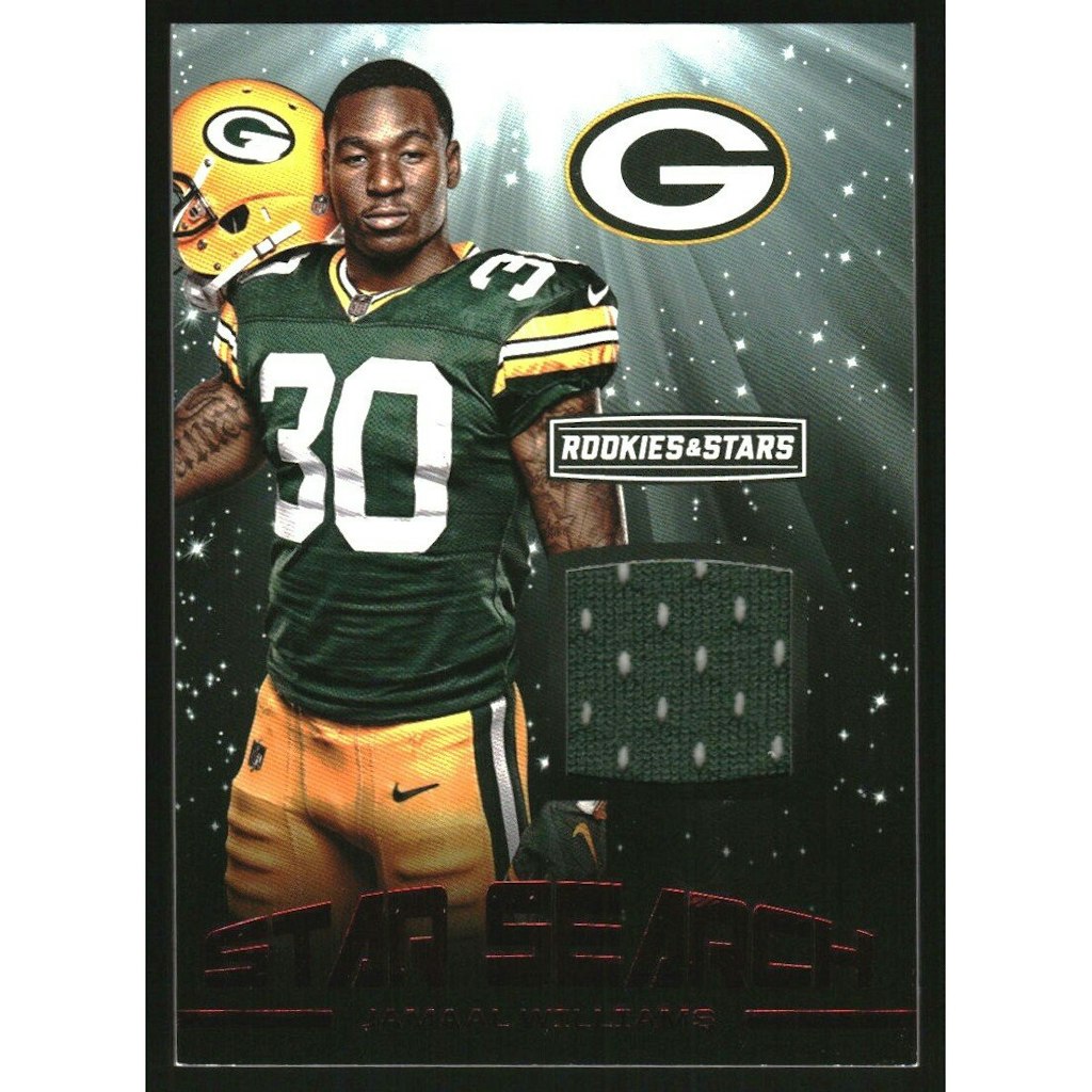 2017 Rookies and Stars Star Search Jamaal Williams Jersey Card: $10.80 2017 Rookies and Stars Star Search Jamaal Williams Jersey Card: $10.80