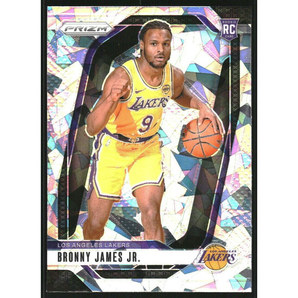 2024-25 Panini Prizm Bronny James Jr. Ice Prizm Card: $22.50 2024-25 Panini Prizm Bronny James Jr. Ice Prizm Card: $22.50