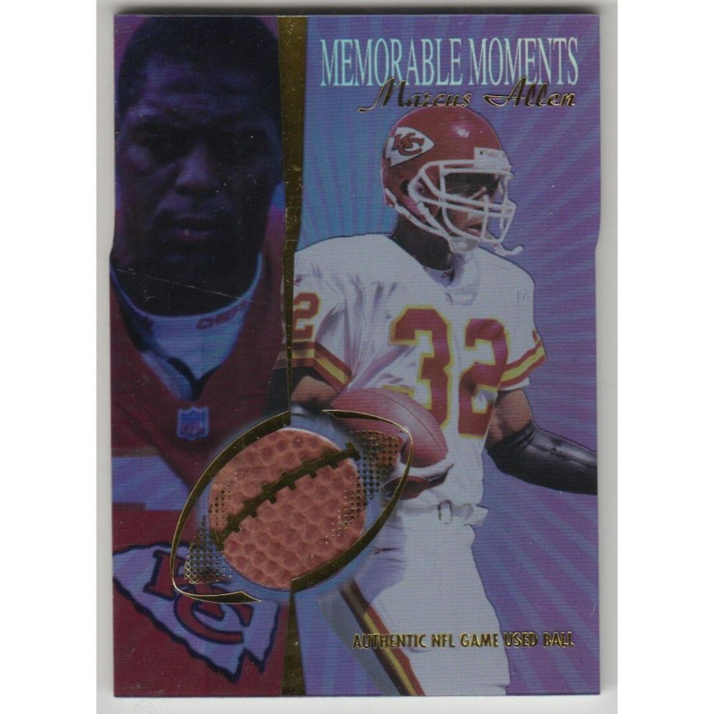 1998 Collector's Edge Advantage Marcus Allen Memorable Moments Trading Card: $32