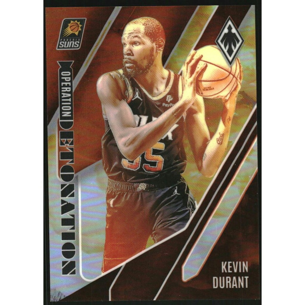 2023-24 Panini Phoenix Operation Detonation Kevin Durant Orange Card: $12 2023-24 Panini Phoenix Operation Detonation Kevin Durant Orange Card: $12