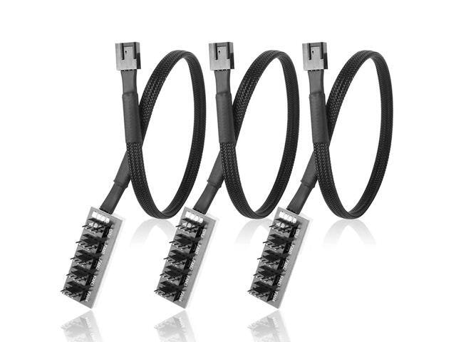 PWM 5-Port 4-Pin Fan Hub Cable: $12.99 PWM 5-Port 4-Pin Fan Hub Cable: $12.99