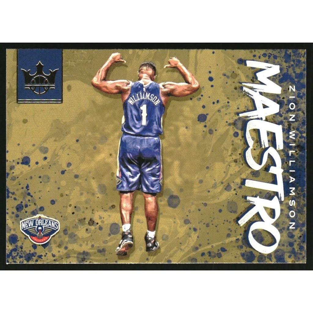 2019-20 Court Kings Maestros Zion Williamson Card: $108 2019-20 Court Kings Maestros Zion Williamson Card: $108
