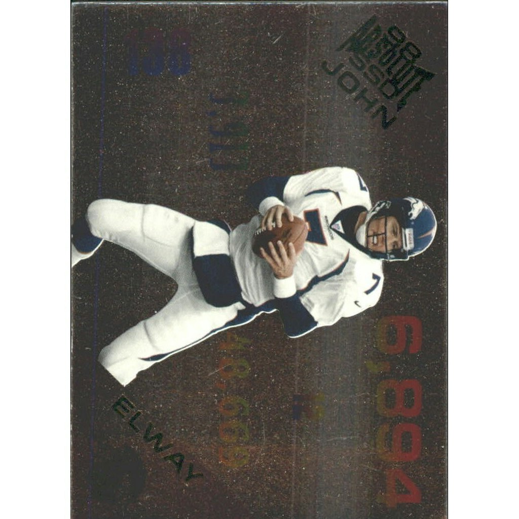 1998 Absolute Statistically Speaking John Elway Card #7: $21 1998 Absolute Statistically Speaking John Elway Card #7: $21