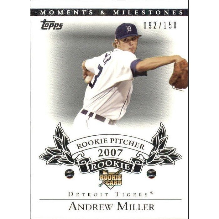 2007 Topps Moments and Milestones #178 Andrew Miller Rookie Card: $20 2007 Topps Moments and Milestones #178 Andrew Miller Rookie Card: $20