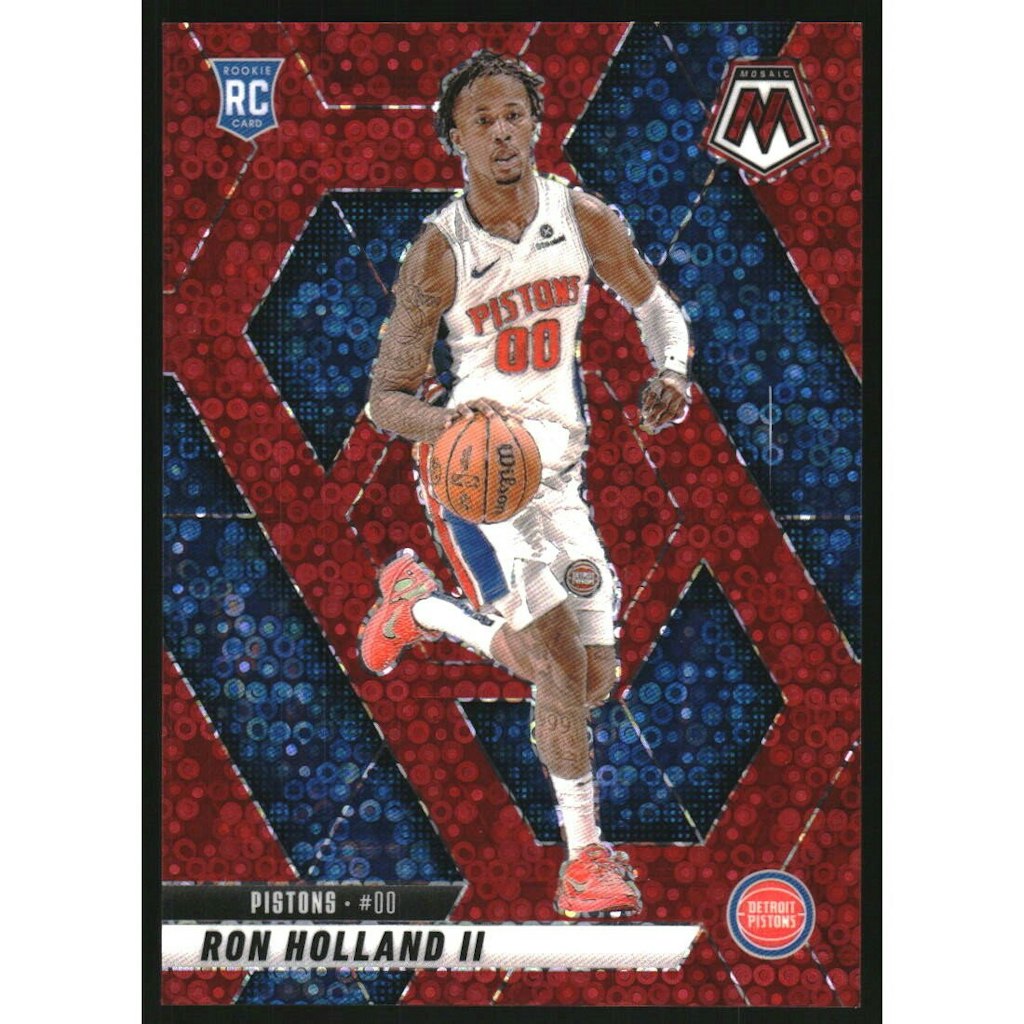 2024-25 Panini Mosaic Fast Break Red Ron Holland II Trading Card: $18 2024-25 Panini Mosaic Fast Break Red Ron Holland II Trading Card: $18