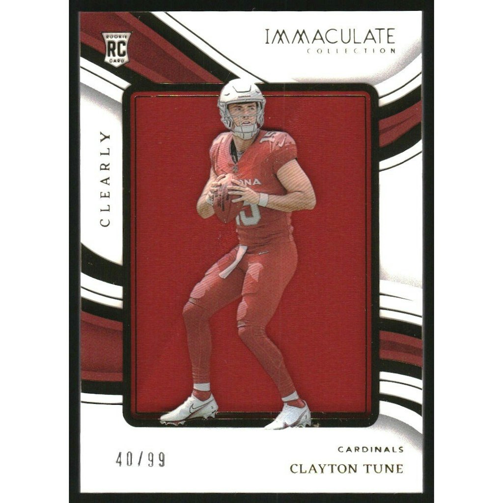 2023 Immaculate Collection Clayton Tune Rookie Jersey Card: $10