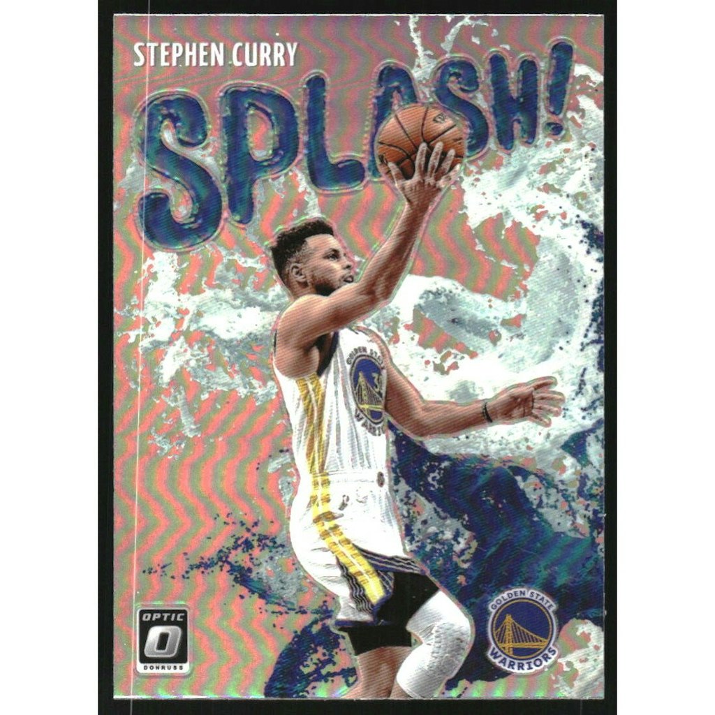 2021-22 Donruss Optic Splash! Holo Stephen Curry Card: $18 2021-22 Donruss Optic Splash! Holo Stephen Curry Card: $18