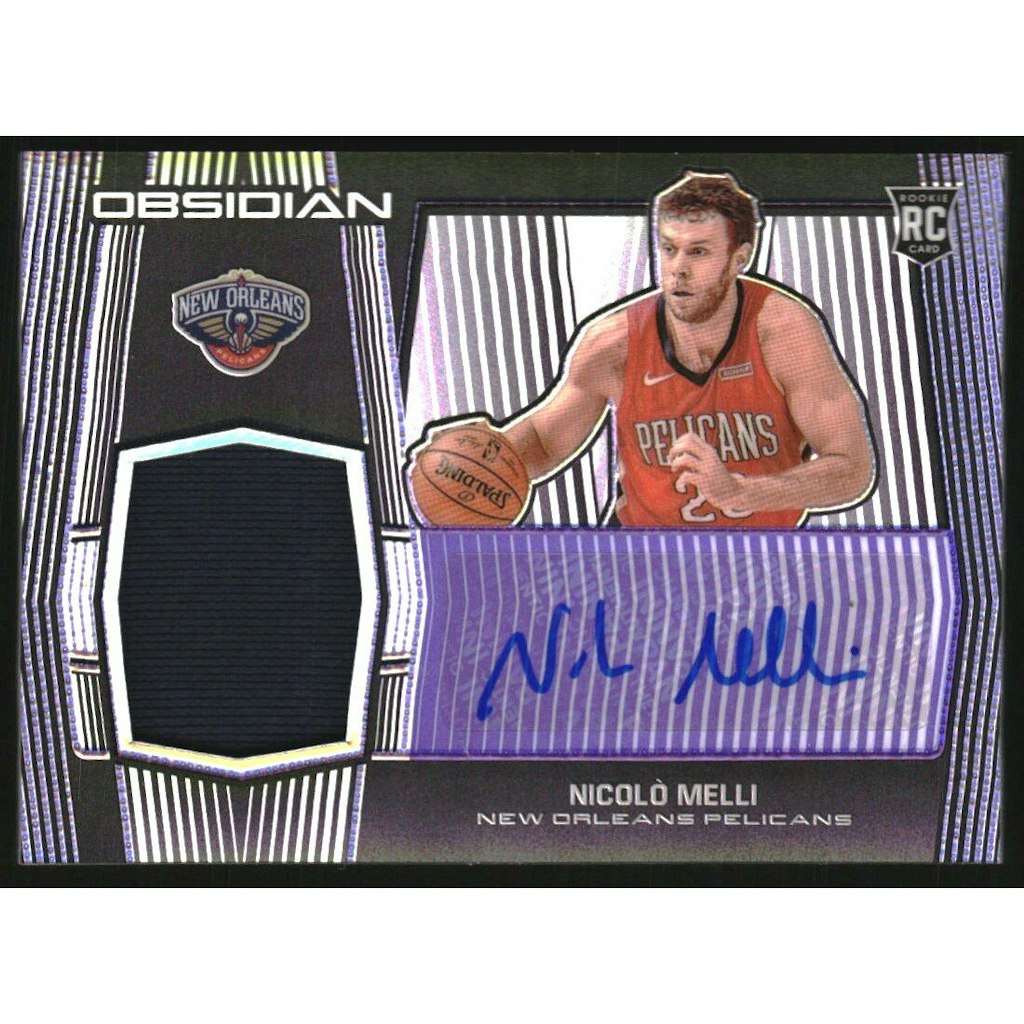 2019-20 Panini Obsidian Electric Etch Purple Nicolo Melli Autograph Card /75: $36 2019-20 Panini Obsidian Electric Etch Purple Nicolo Melli Autograph Card /75: $36