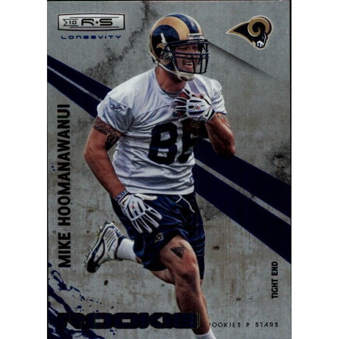 2010 Rookies and Stars Longevity Sapphire Mike Hoomanawanui #221 Card: $10.80 2010 Rookies and Stars Longevity Sapphire Mike Hoomanawanui #221 Card: $10.80