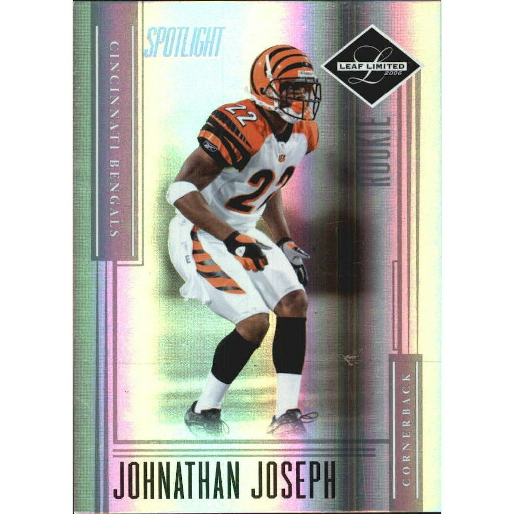 2006 Leaf Limited Silver Spotlight Johnathan Joseph #214: $13.50