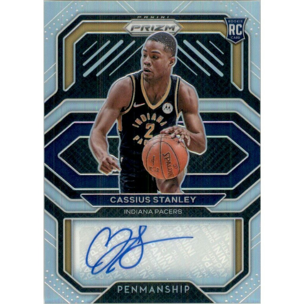 2020-21 Panini Prizm Rookie Penmanship Silver Prizm Cassius Stanley Card: $10.50