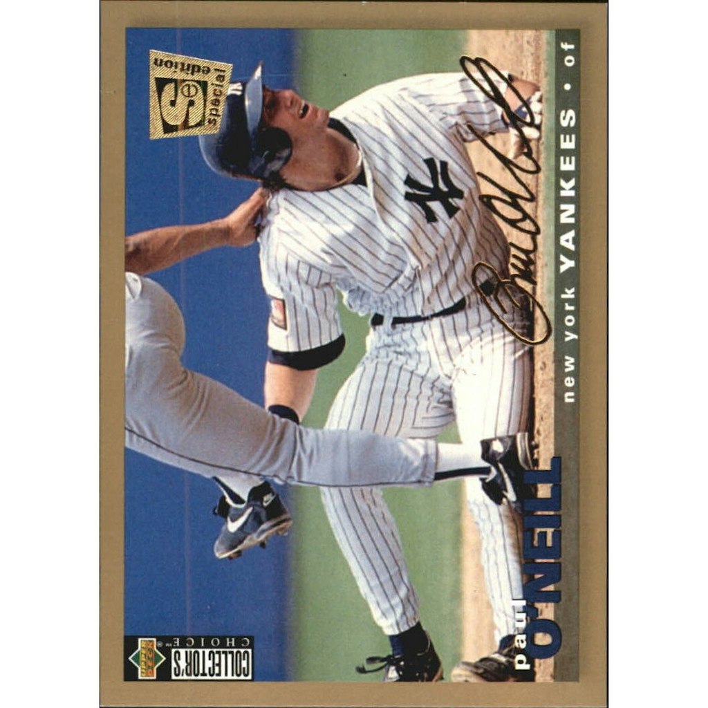 1995 Collector's Choice SE Gold Signature Paul O'Neill Card #243: $10.80