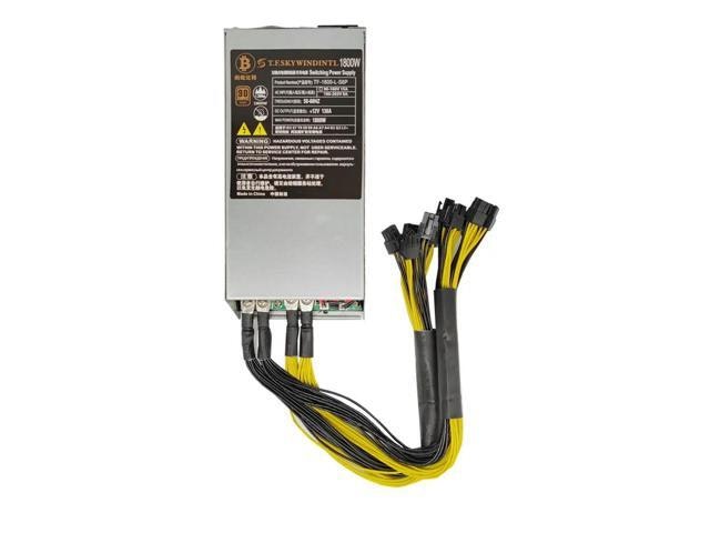 1,800W PC Power Supply for Mining: $154.38