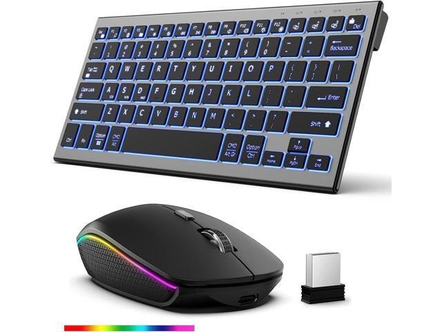 Wireless Backlit Keyboard and Mouse Combo: $49.39 Wireless Backlit Keyboard and Mouse Combo: $49.39