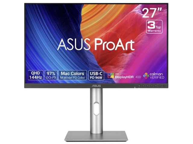 Asus ProArt 27" 1440p HDR IPS Monitor: $327.63 Asus ProArt 27" 1440p HDR IPS Monitor: $327.63