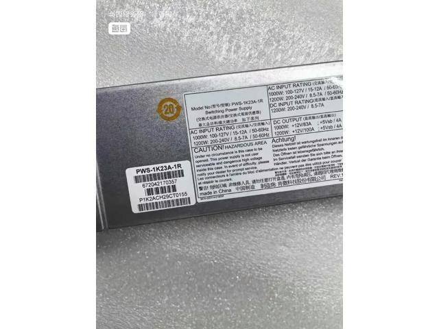 1,200W Power Supply: $169.22 1,200W Power Supply: $169.22