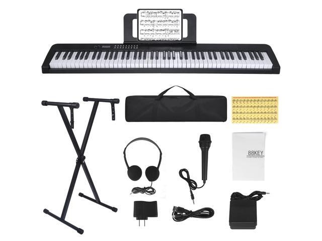 88-Key Electric Digital Piano with Stand and Case: $194.99 88-Key Electric Digital Piano with Stand and Case: $194.99