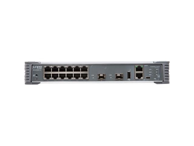 Juniper Networks EX2300-C-12P 12-Port Compact PoE+ Switch: $1,080