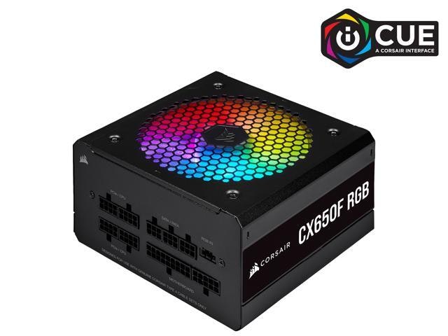 Corsair CX-F RGB 650W 80 Plus Bronze Fully Modular Power Supply: $199 Corsair CX-F RGB 650W 80 Plus Bronze Fully Modular Power Supply: $199