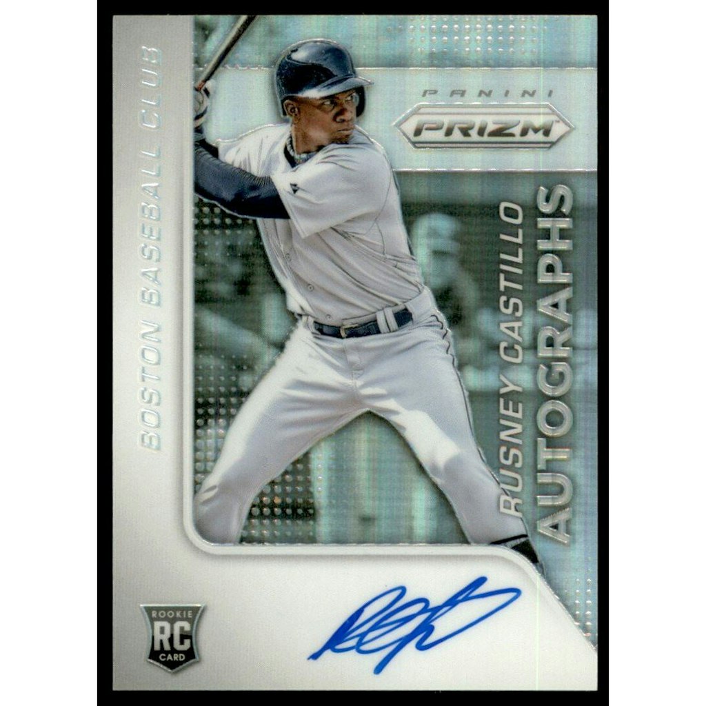 2015 Panini Prizm Rusney Castillo Autograph Card: $10