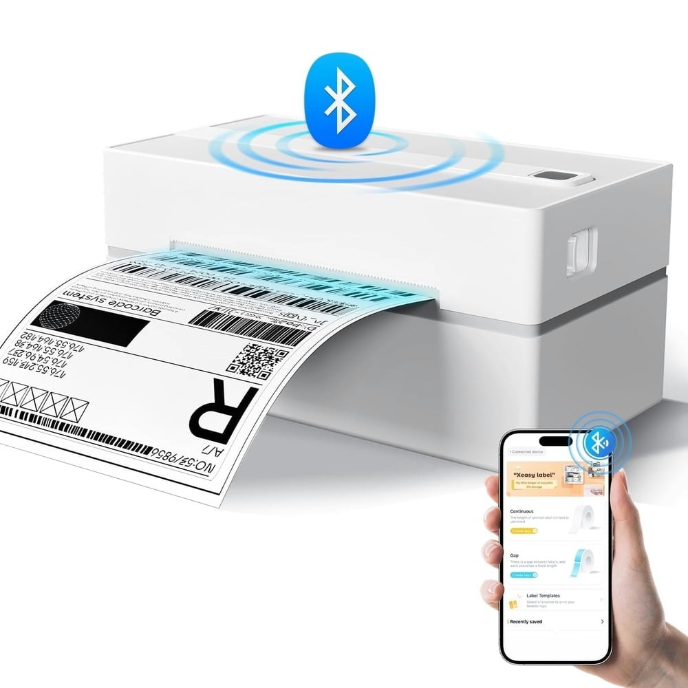 4x6 Thermal Bluetooth Shipping Label Printer: $51.29 4x6 Thermal Bluetooth Shipping Label Printer: $51.29