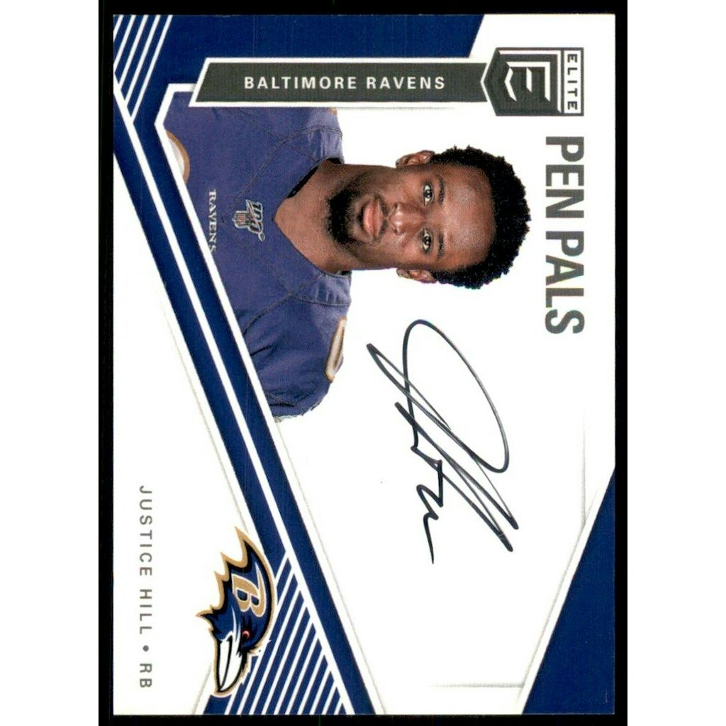 2019 Elite Pen Pals Justice Hill #34: $13.50 2019 Elite Pen Pals Justice Hill #34: $13.50