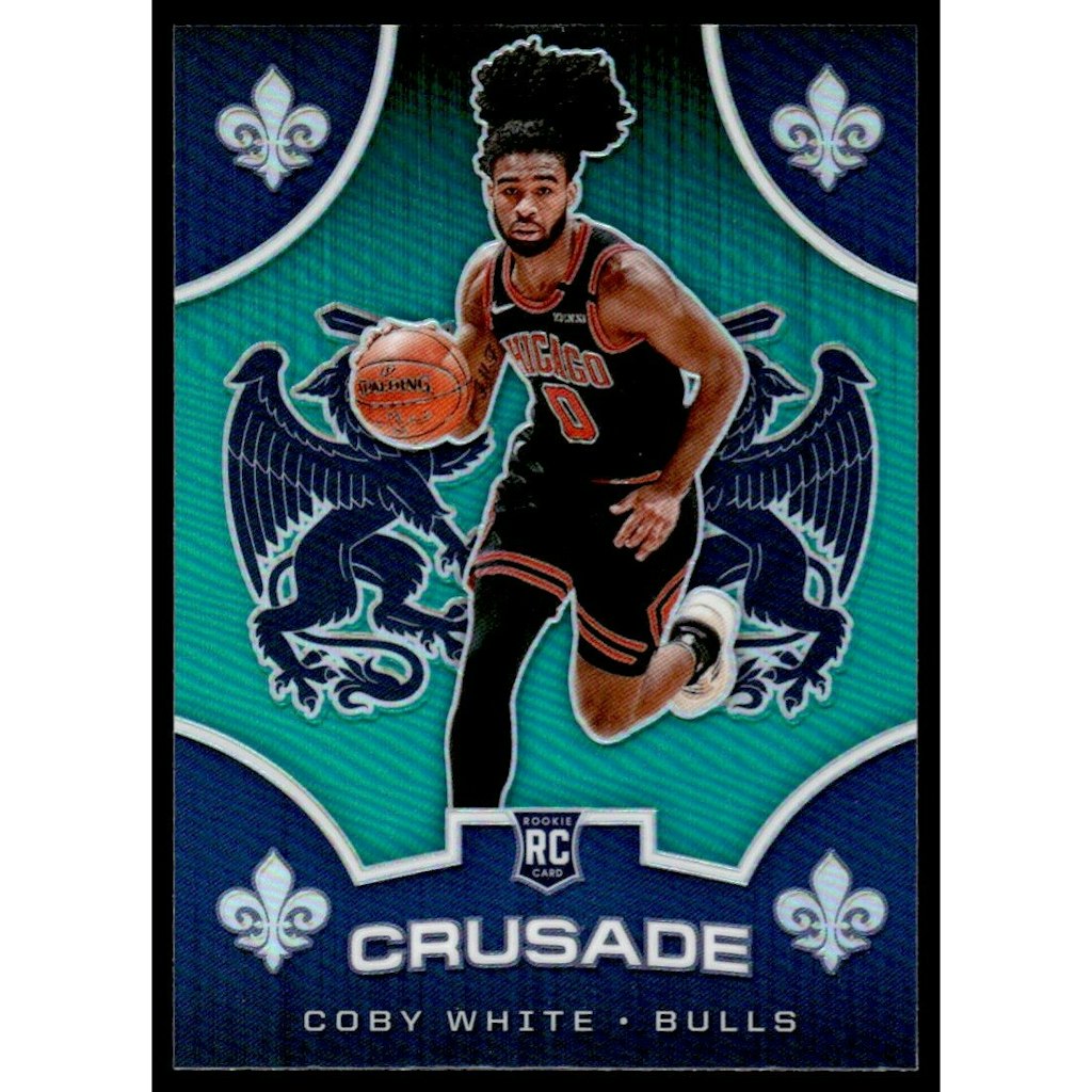 2019-20 Panini Chronicles Coby White Crusade Teal Card #543: $54 2019-20 Panini Chronicles Coby White Crusade Teal Card #543: $54