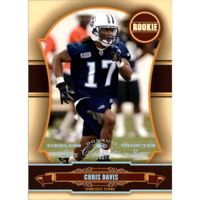 2007 Donruss Classics Timeless Tributes Silver Chris Davis Card #189: $10.80