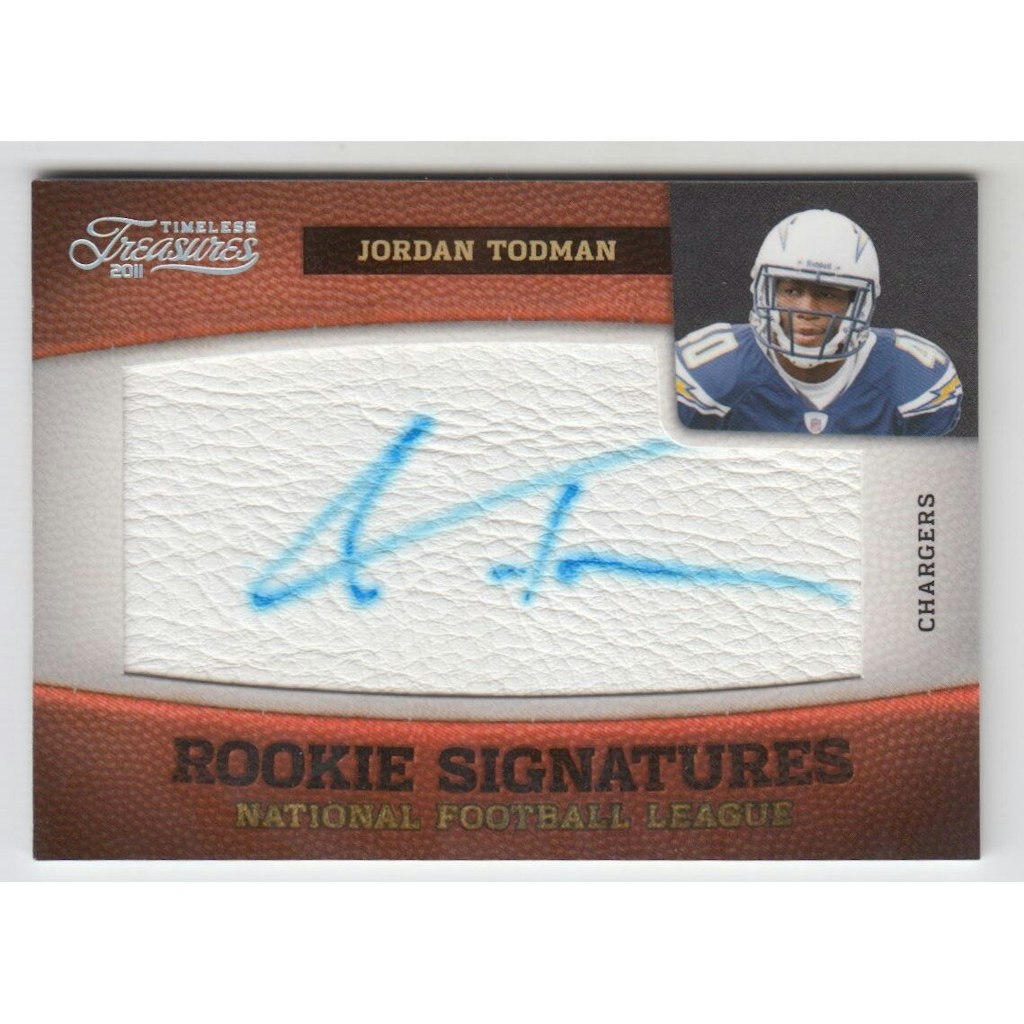 2011 Timeless Treasures Jordan Todman Autograph Card: $13.50