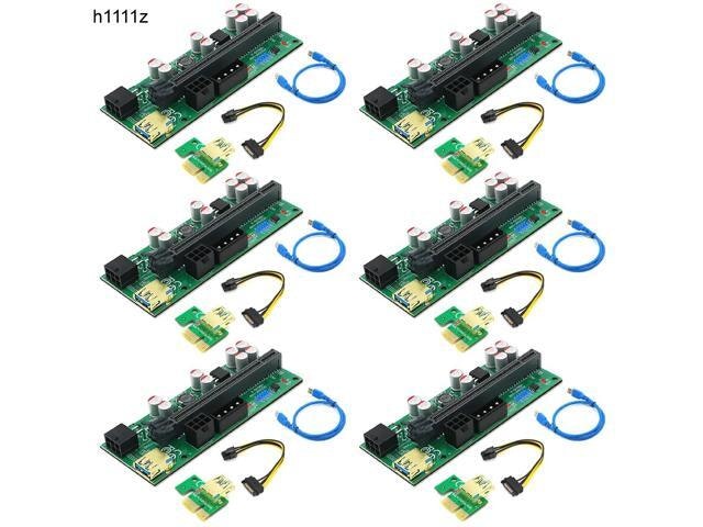 PCIe 010-X USB 3.0 Riser 6-Pack: $78.73 PCIe 010-X USB 3.0 Riser 6-Pack: $78.73