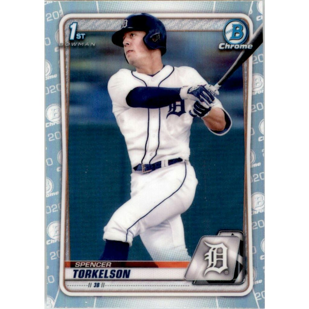 2020 Bowman Chrome Draft Spencer Torkelson Refractor Card: $28