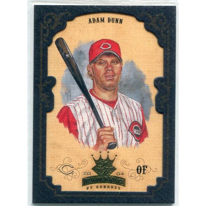 2004 Diamond Kings Adam Dunn Gold Card #40: $18 2004 Diamond Kings Adam Dunn Gold Card #40: $18
