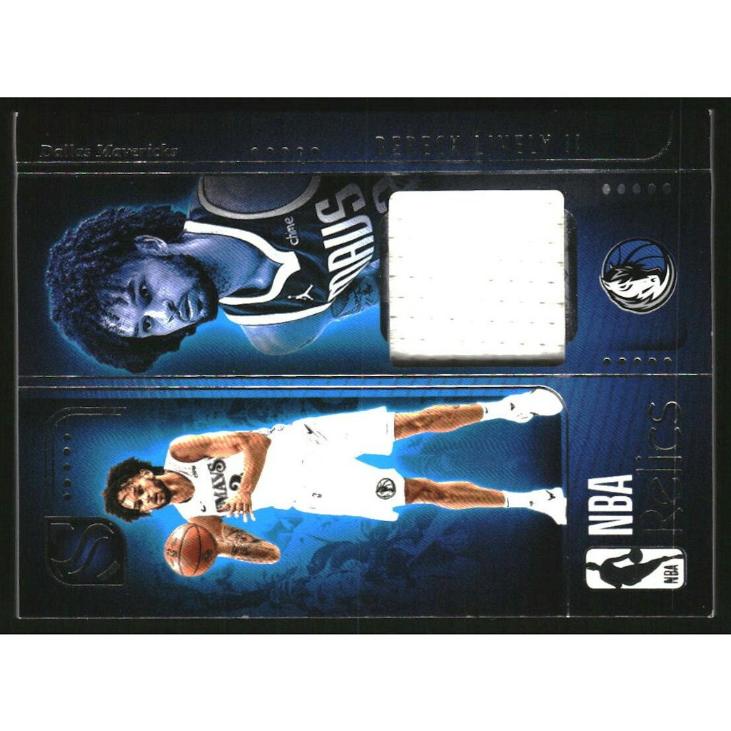 2024-25 Panini Silhouette Dereck Lively II NBA Relic Card: $10 2024-25 Panini Silhouette Dereck Lively II NBA Relic Card: $10