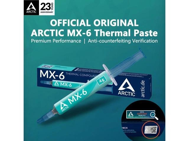 Arctic MX-6 Thermal Paste: $318.44 Arctic MX-6 Thermal Paste: $318.44