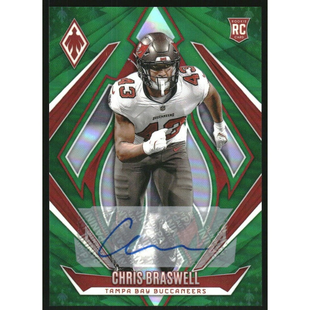 2024 Panini Phoenix Chris Braswell Rookie Autograph #170 Green Card: $18
