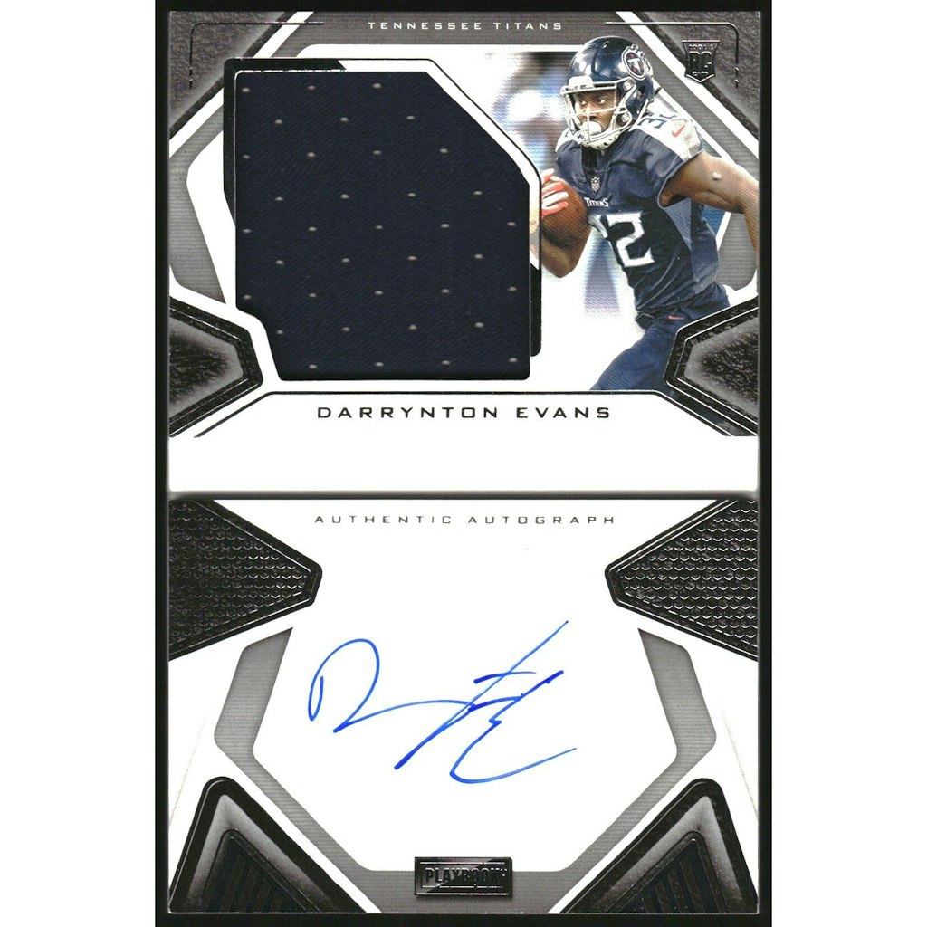 2020 Panini Playbook Darrynton Evans Autographed Rookie Jersey Card #234/299: $15