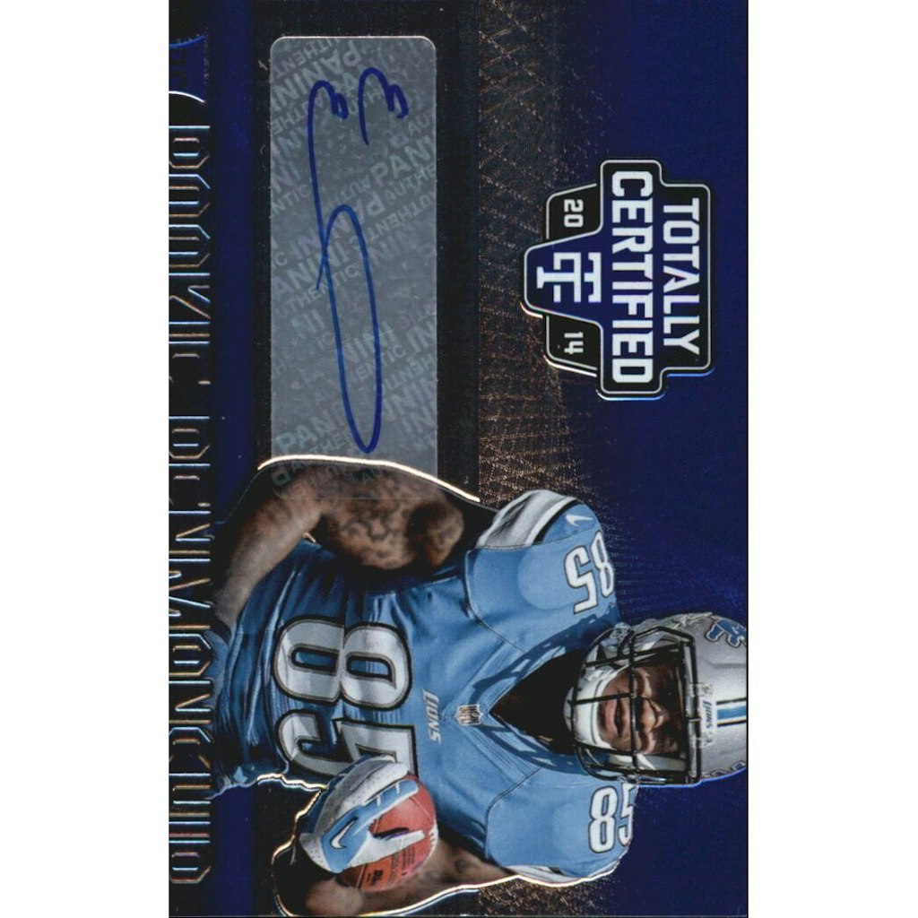 2014 Totally Certified Eric Ebron Rookie Penmanship Blue Autograph Card 25-Count: $12 2014 Totally Certified Eric Ebron Rookie Penmanship Blue Autograph Card 25-Count: $12