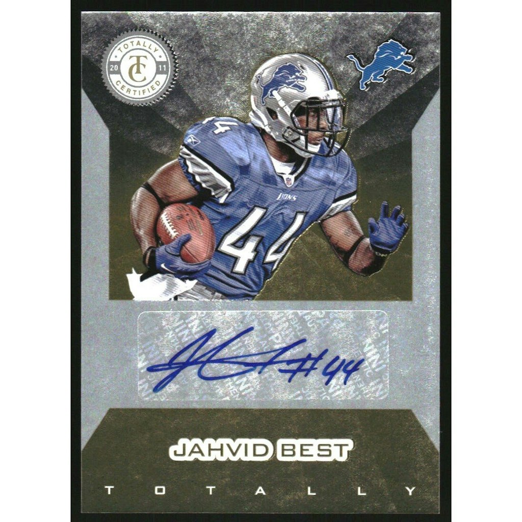 2011 Totally Certified Gold Signatures Jahvid Best /15: $14 2011 Totally Certified Gold Signatures Jahvid Best /15: $14