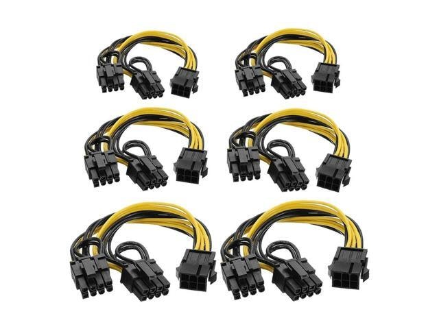 6-Pin to Dual PCIe 8-Pin Graphics Card Power Adapter Cable: $23.38 6-Pin to Dual PCIe 8-Pin Graphics Card Power Adapter Cable: $23.38
