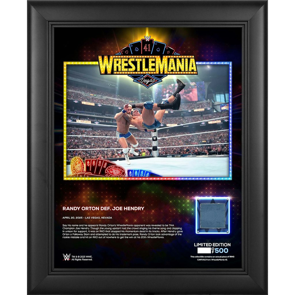 Randy Orton WWE WrestleMania 41 Night 2 Collage 13" x 16": $69.99 Randy Orton WWE WrestleMania 41 Night 2 Collage 13" x 16": $69.99