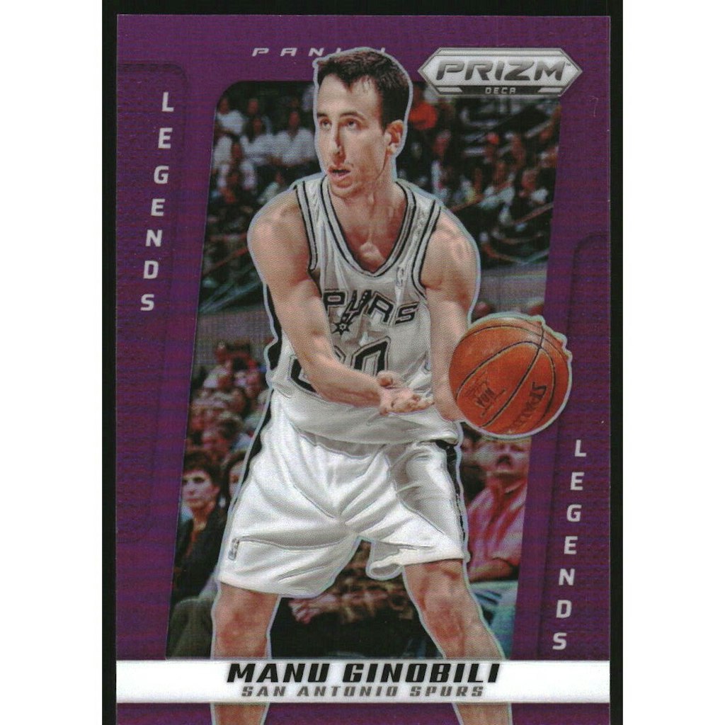 2024-25 Prizm Manu Ginobili Purple Deca Prizms #236 Card: $12 2024-25 Prizm Manu Ginobili Purple Deca Prizms #236 Card: $12