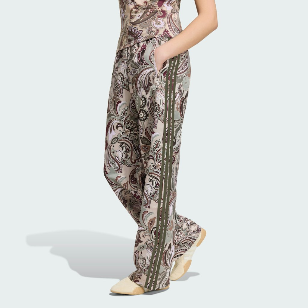 Adidas Liberty London Firebird Satin Track Pants: $100