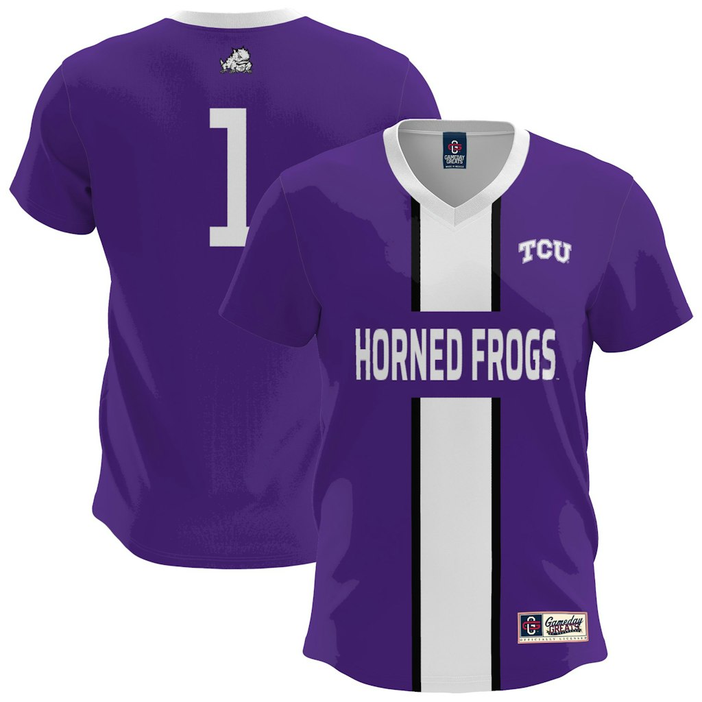 TCU Horned Frogs Youth Soccer Fashion Jersey: $79.99