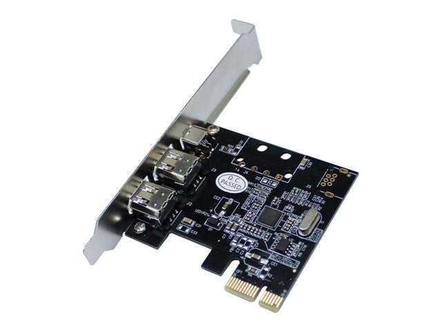 PCIe 3-Port FireWire 1394 DV Video Capture Card: $20.78 PCIe 3-Port FireWire 1394 DV Video Capture Card: $20.78